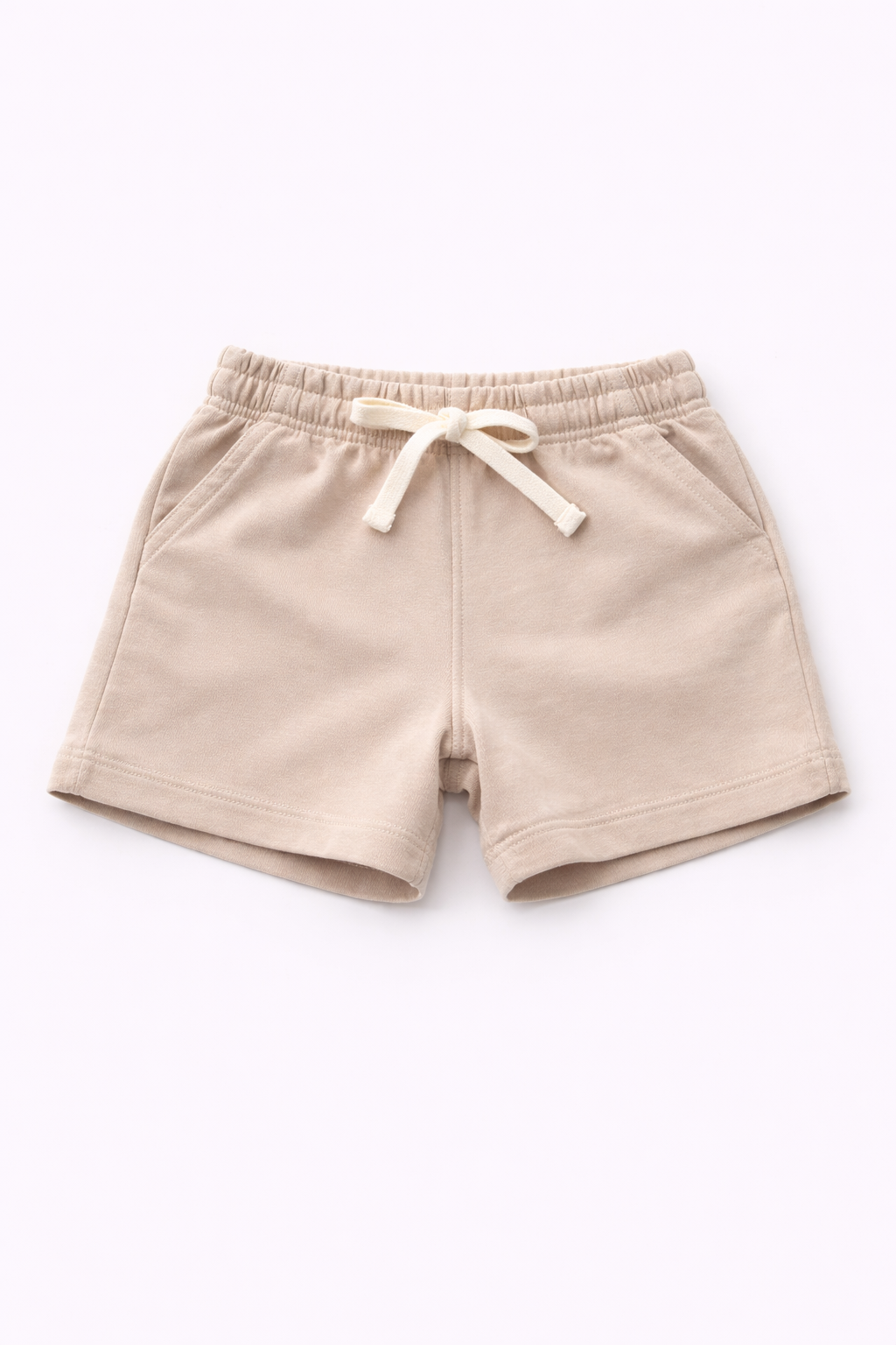 French Terry Cotton Shorts