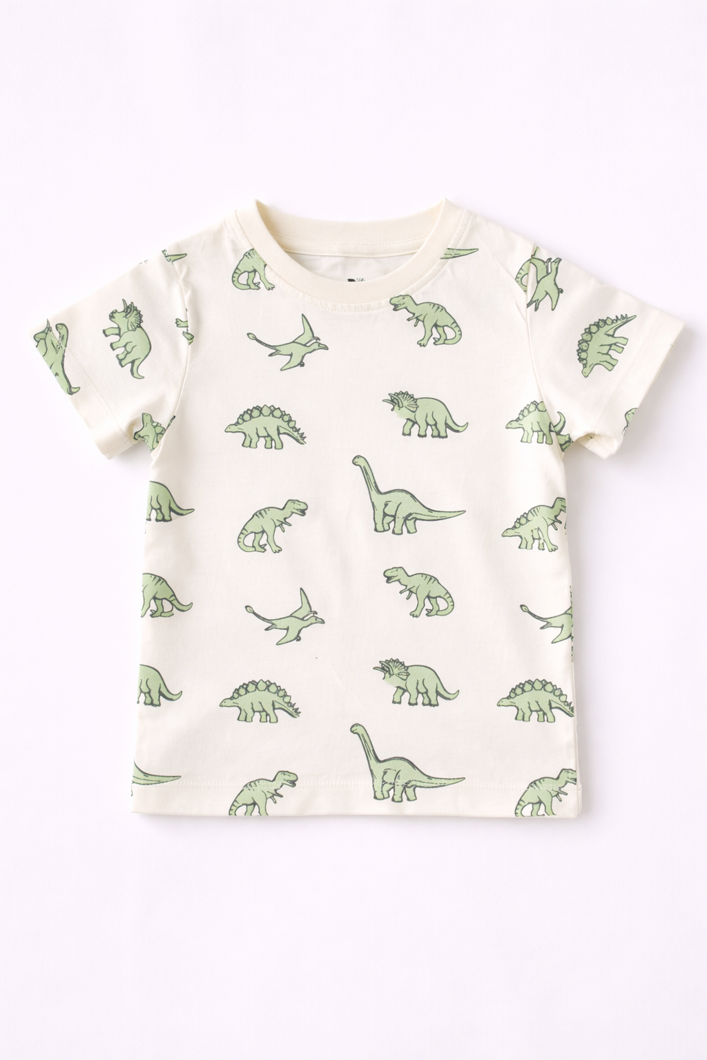 Cotton Jersey Crew Neck T-shirt