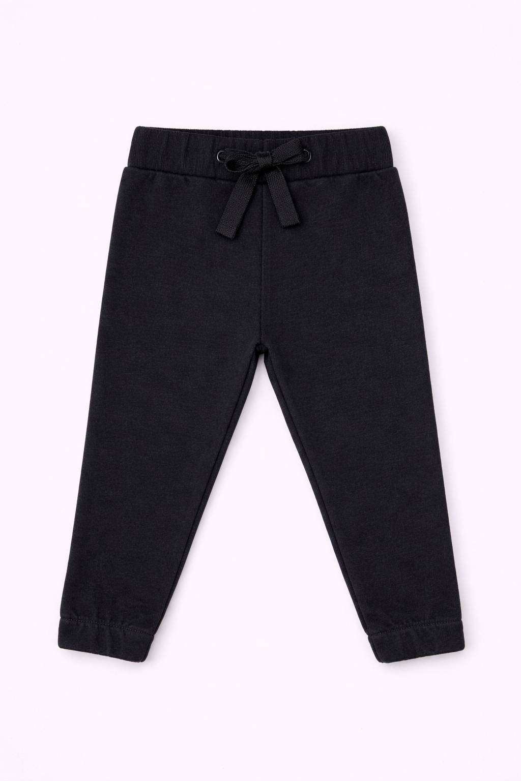 Girls Cotton Joggers - Black
