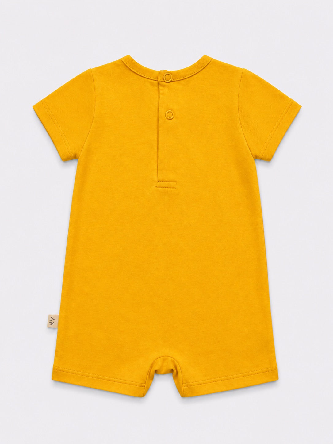 Baby Boy Romper – I'm the Reason We're Late Yellow