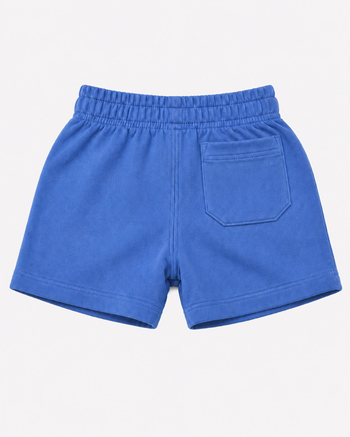 Boys Cotton French Terry Shorts – Electric Blue