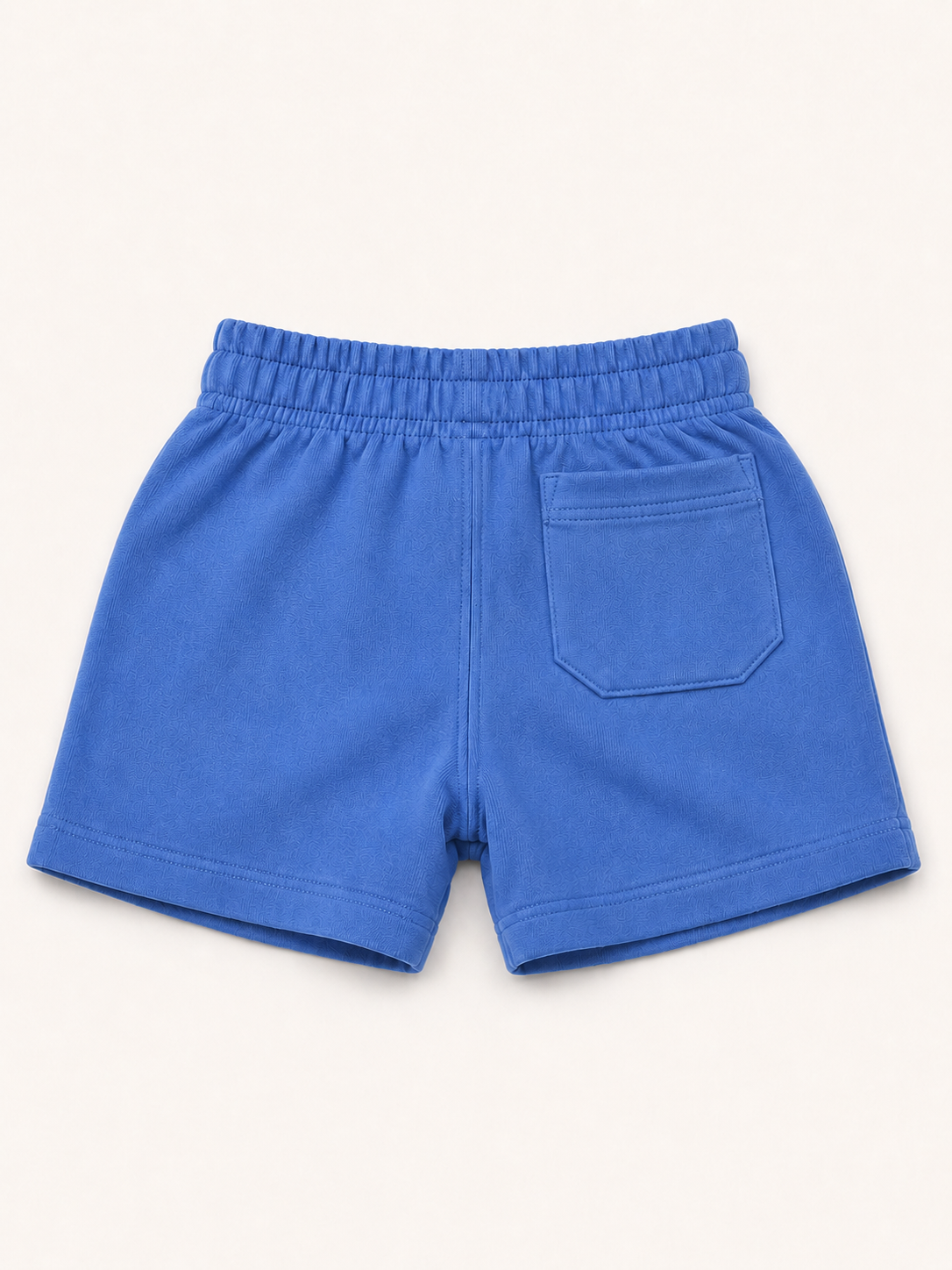 Boys Cotton French Terry Shorts – Electric Blue