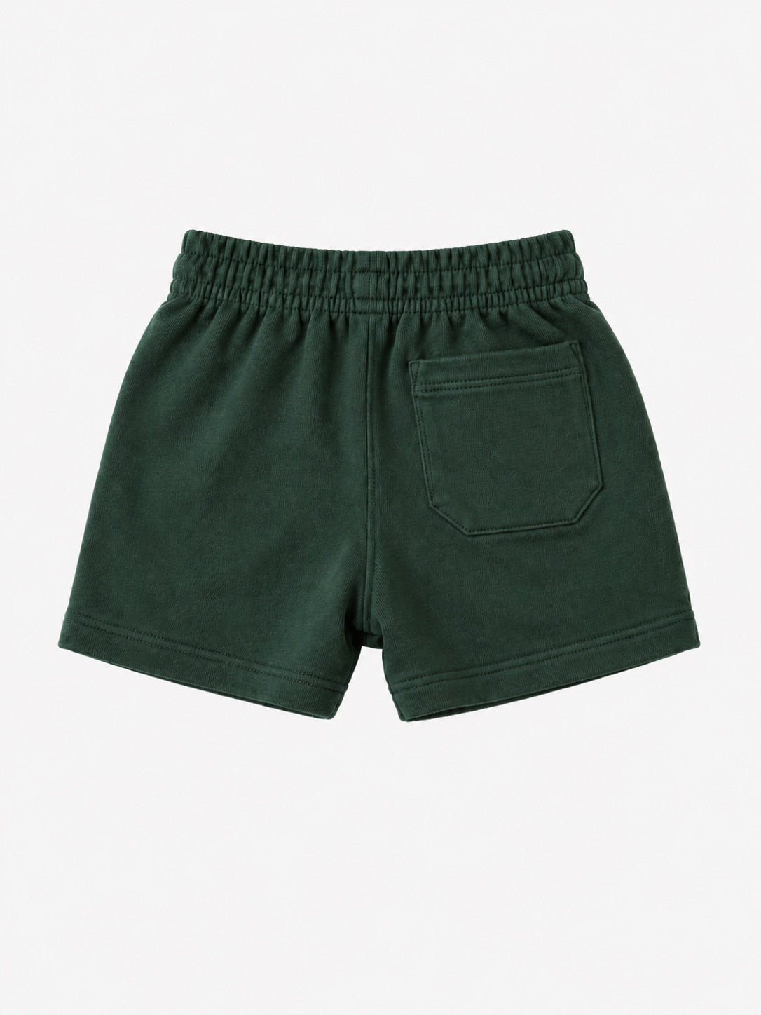 Boys Cotton French Terry Shorts – Jungle Green