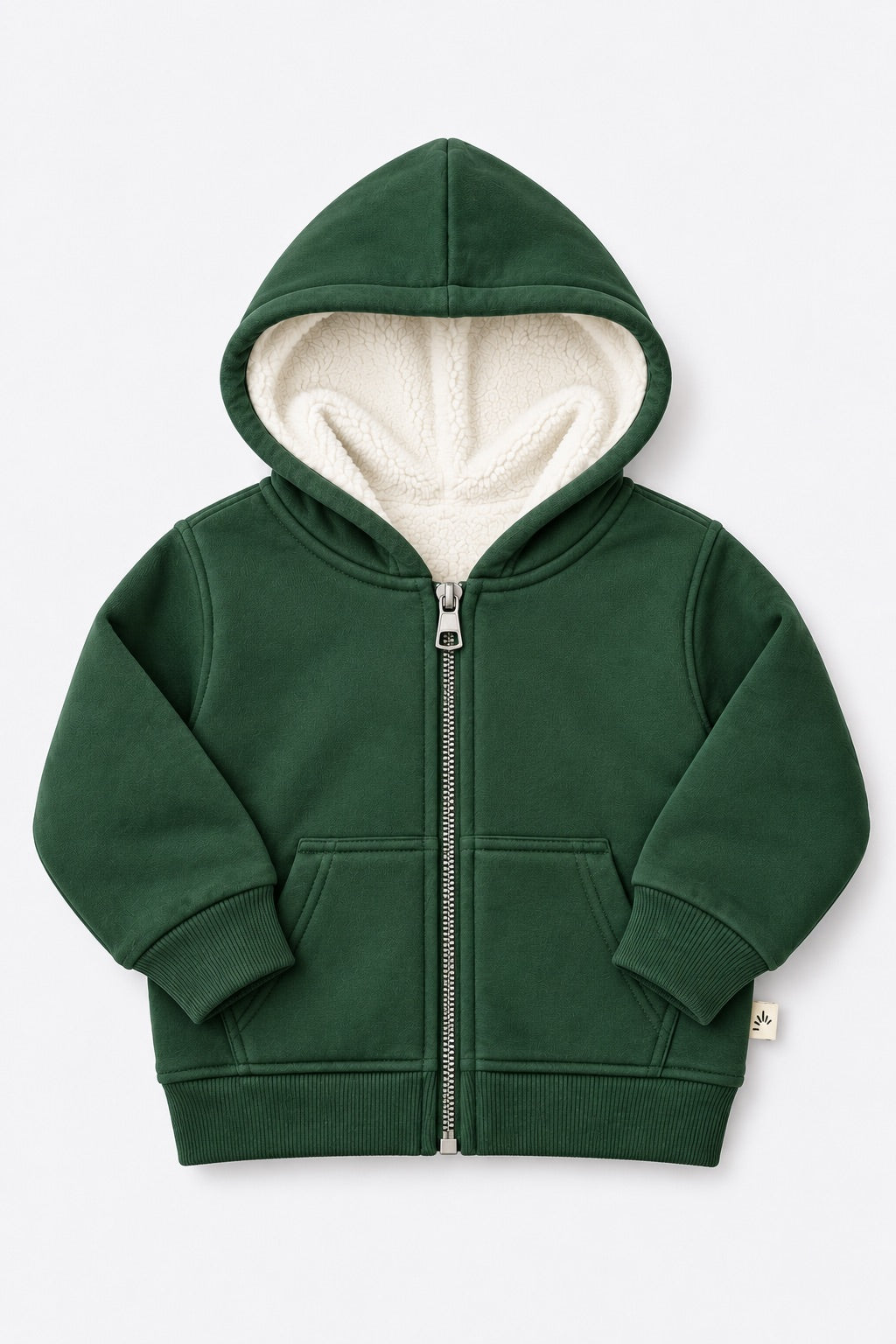 Fur Lined Jacket - Green