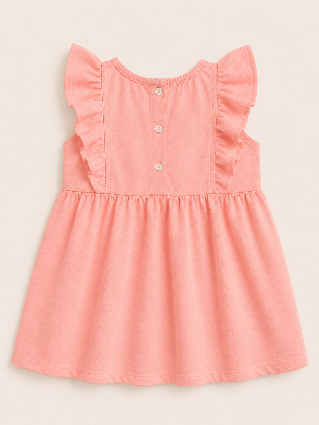 Girls Cotton Dress - Bubblegum