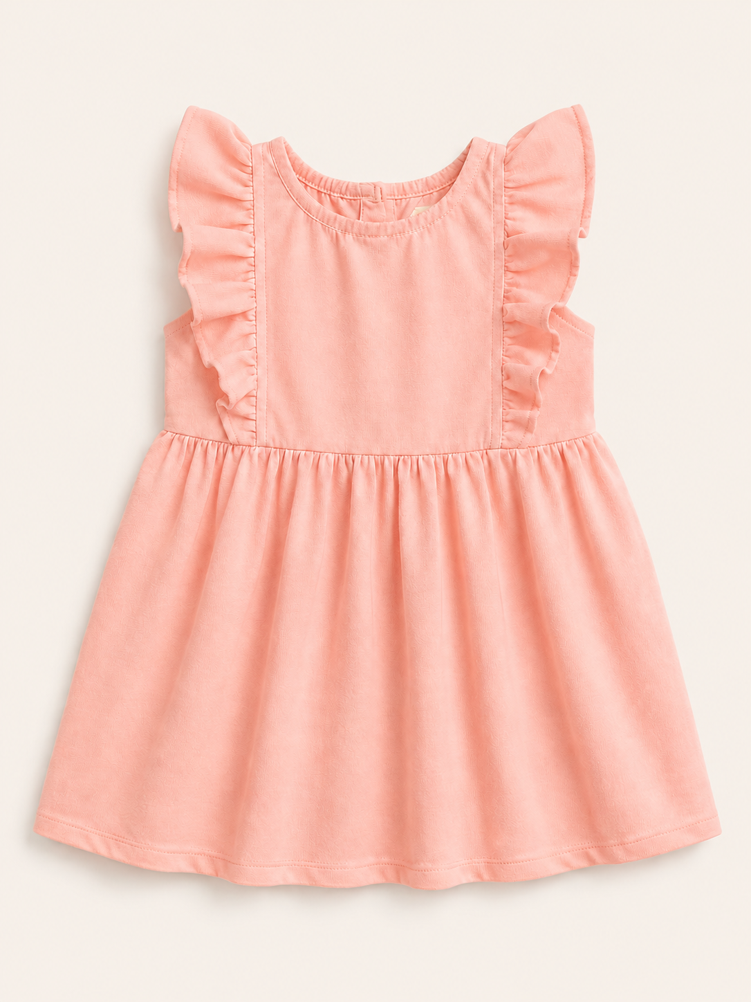 Girls Cotton Dress - Bubblegum
