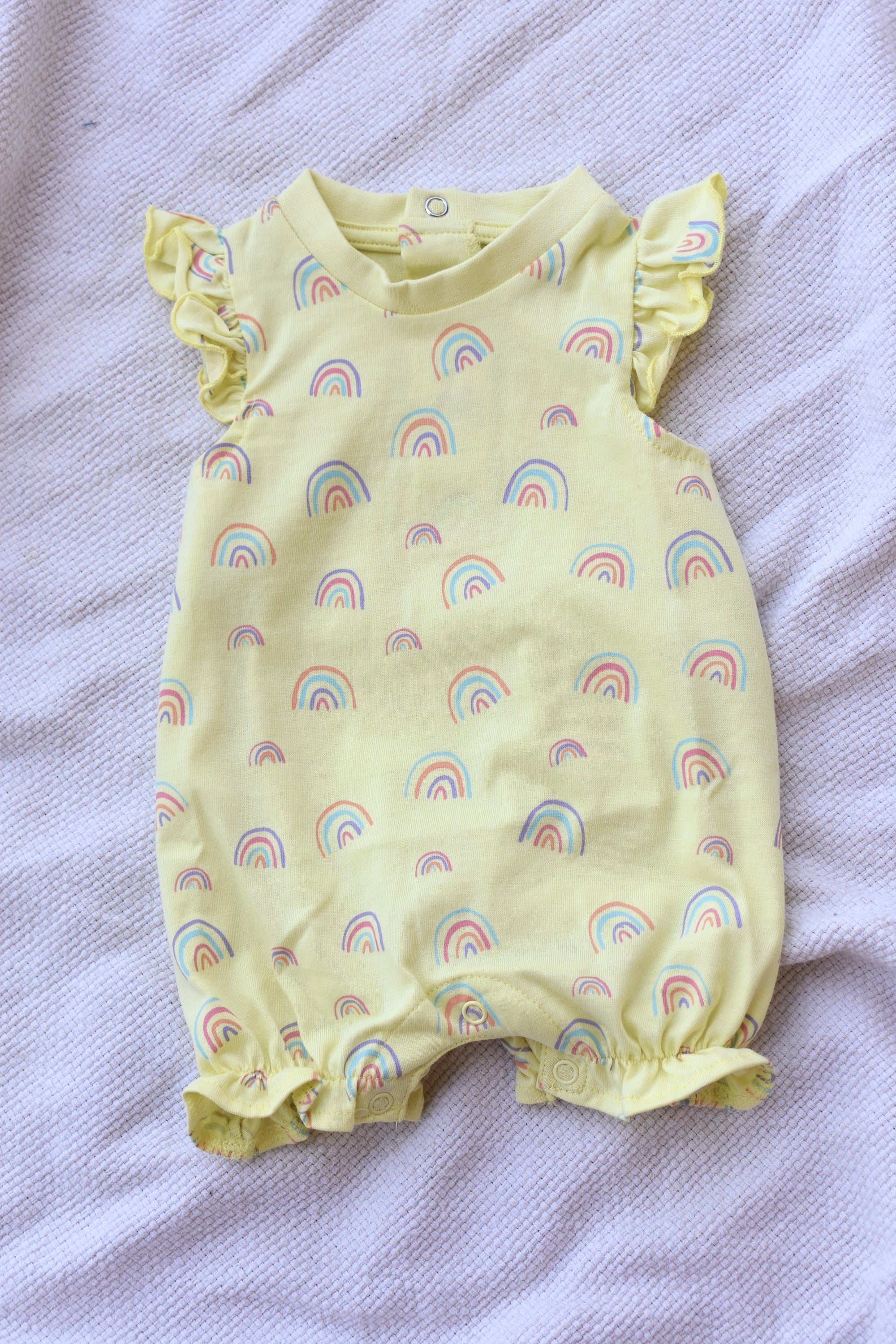 Colorful Rainbows Romper