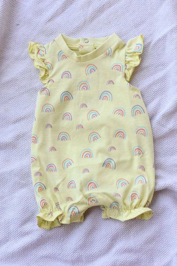 Colorful Rainbows Romper