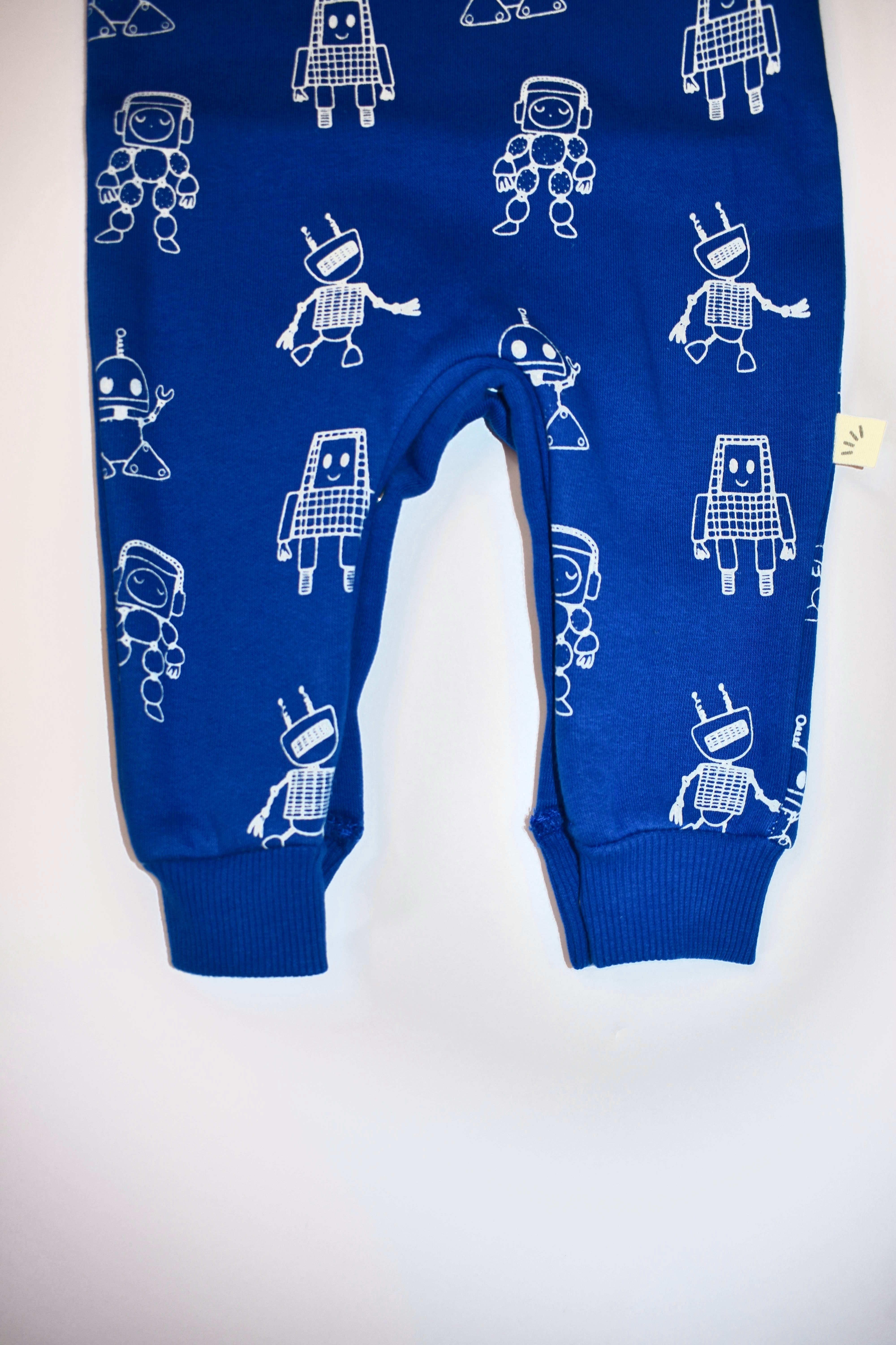 Cotton fleece rompers