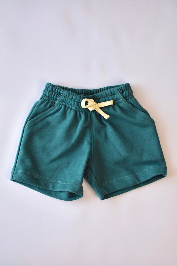 French Terry Cotton Shorts