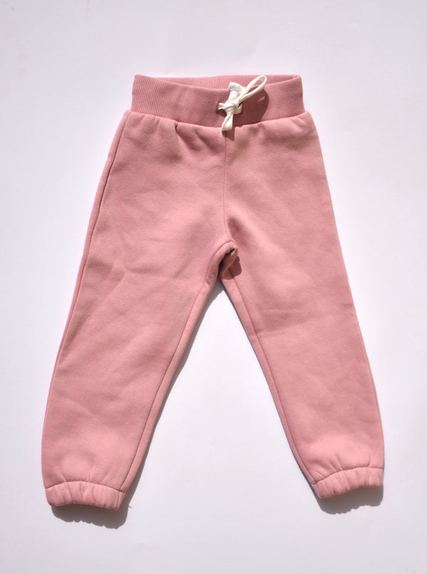 Girls Cotton Fleece Joggers