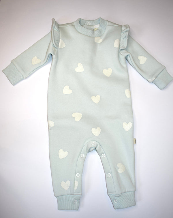 Cotton Fleece Rompers