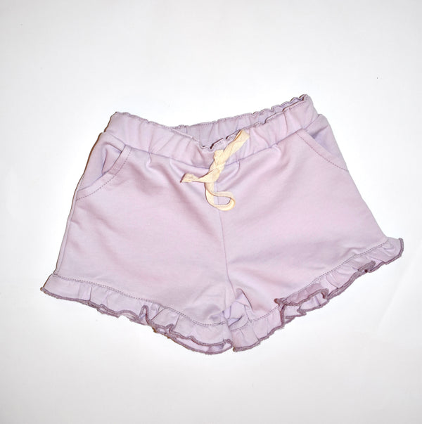 Girls French Terry Cotton Shorts