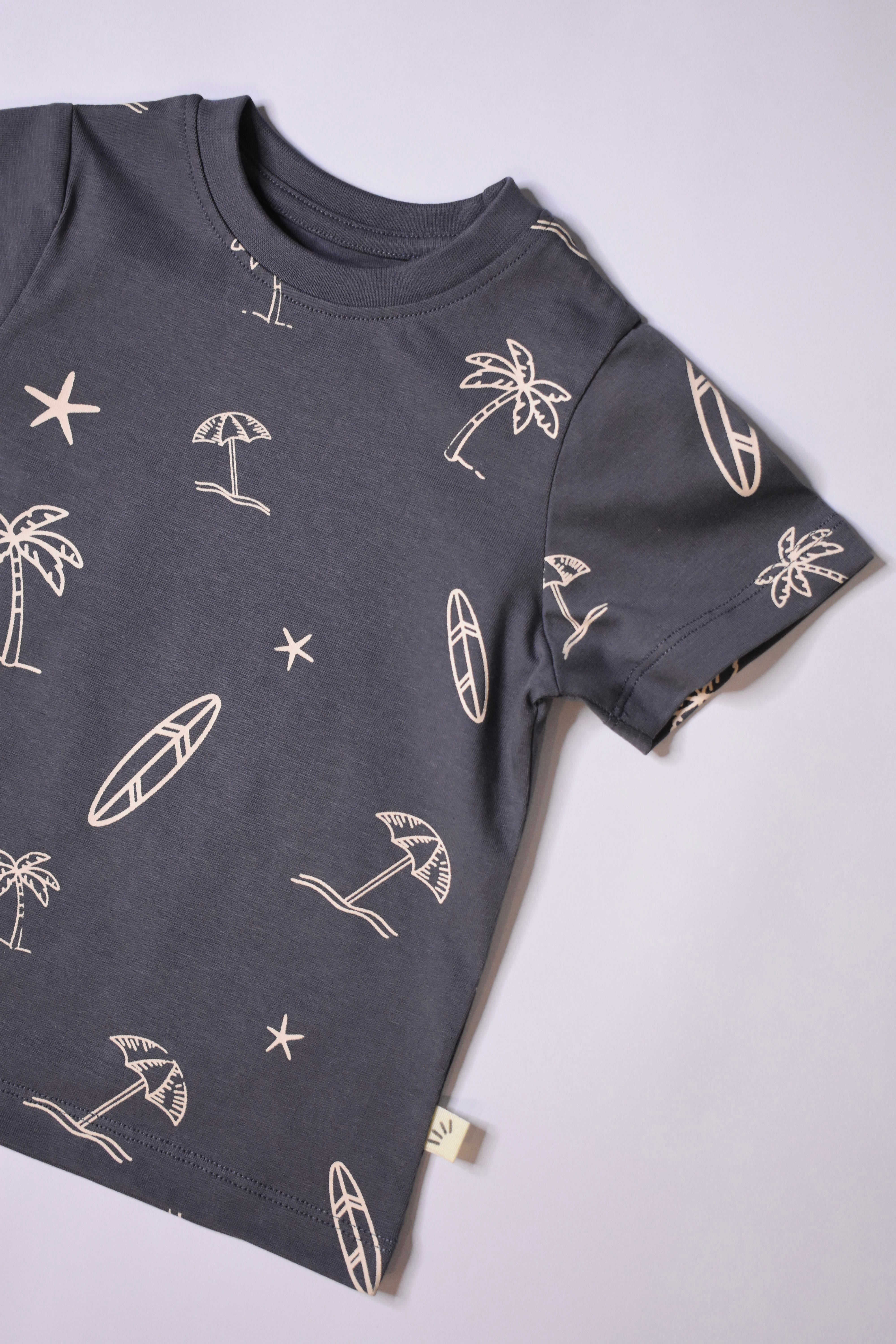 Cotton Jersey Crew Neck T-shirt