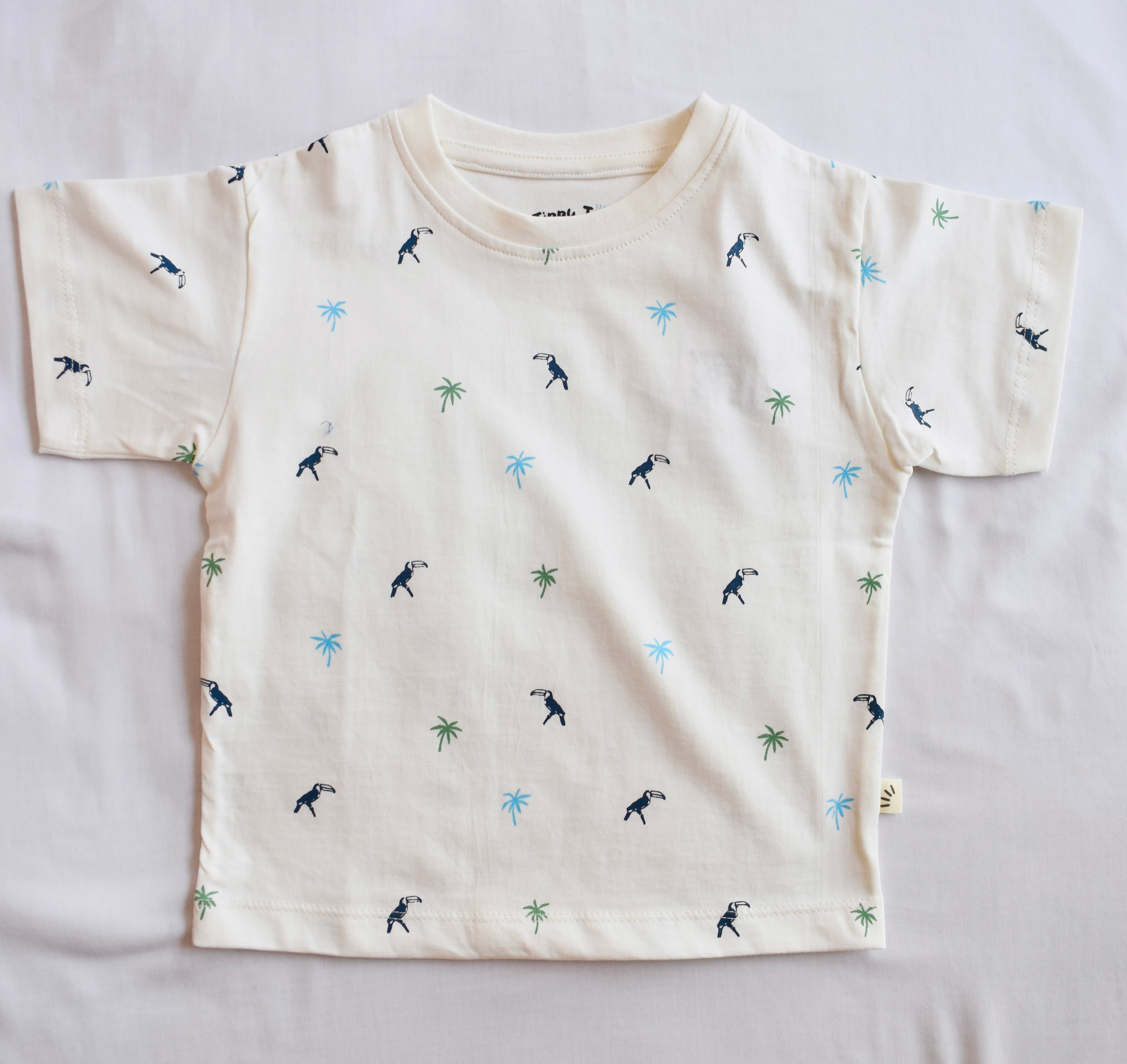 Oversized Cotton Jersey Crew Neck T-shirt