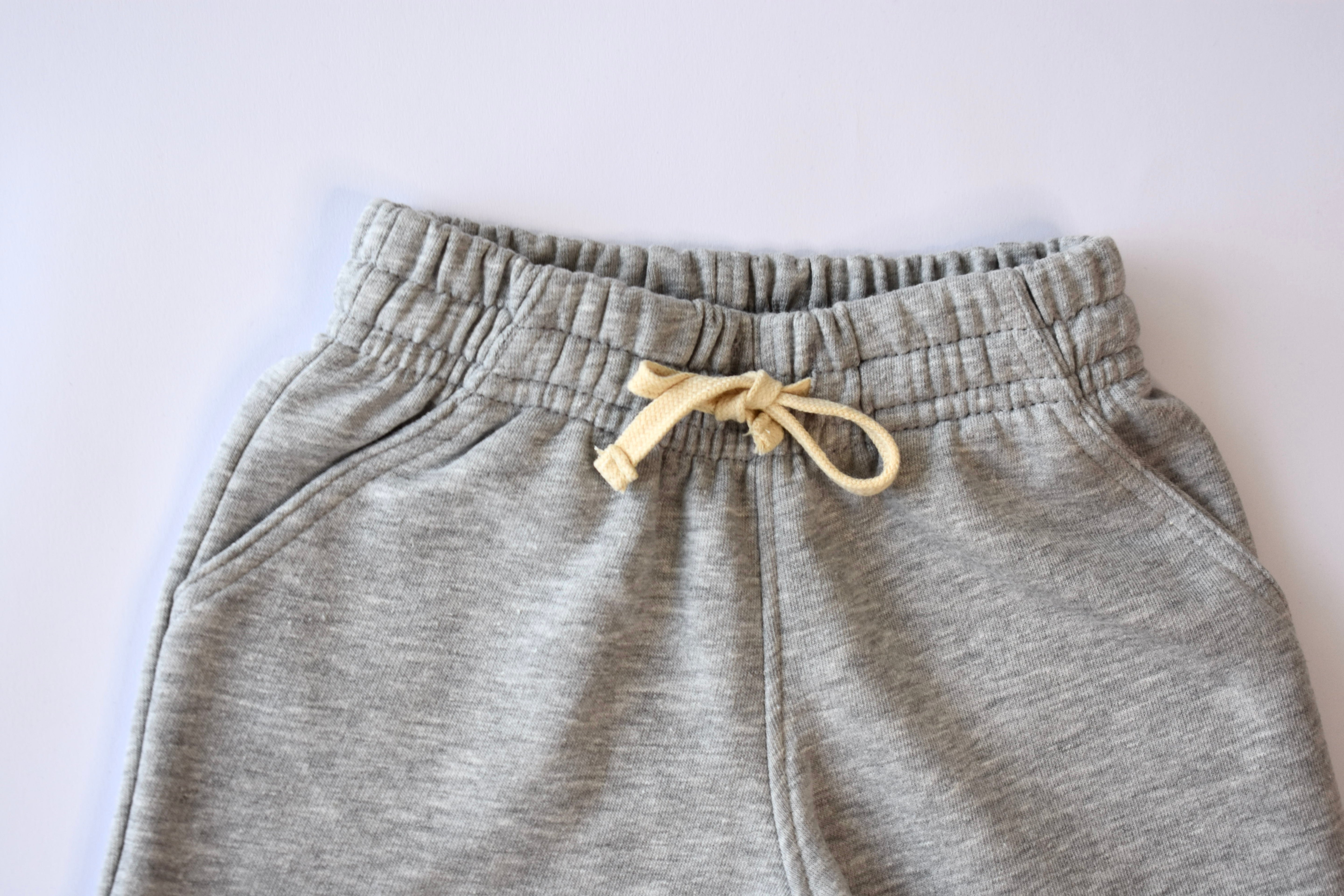 French Terry Cotton Shorts