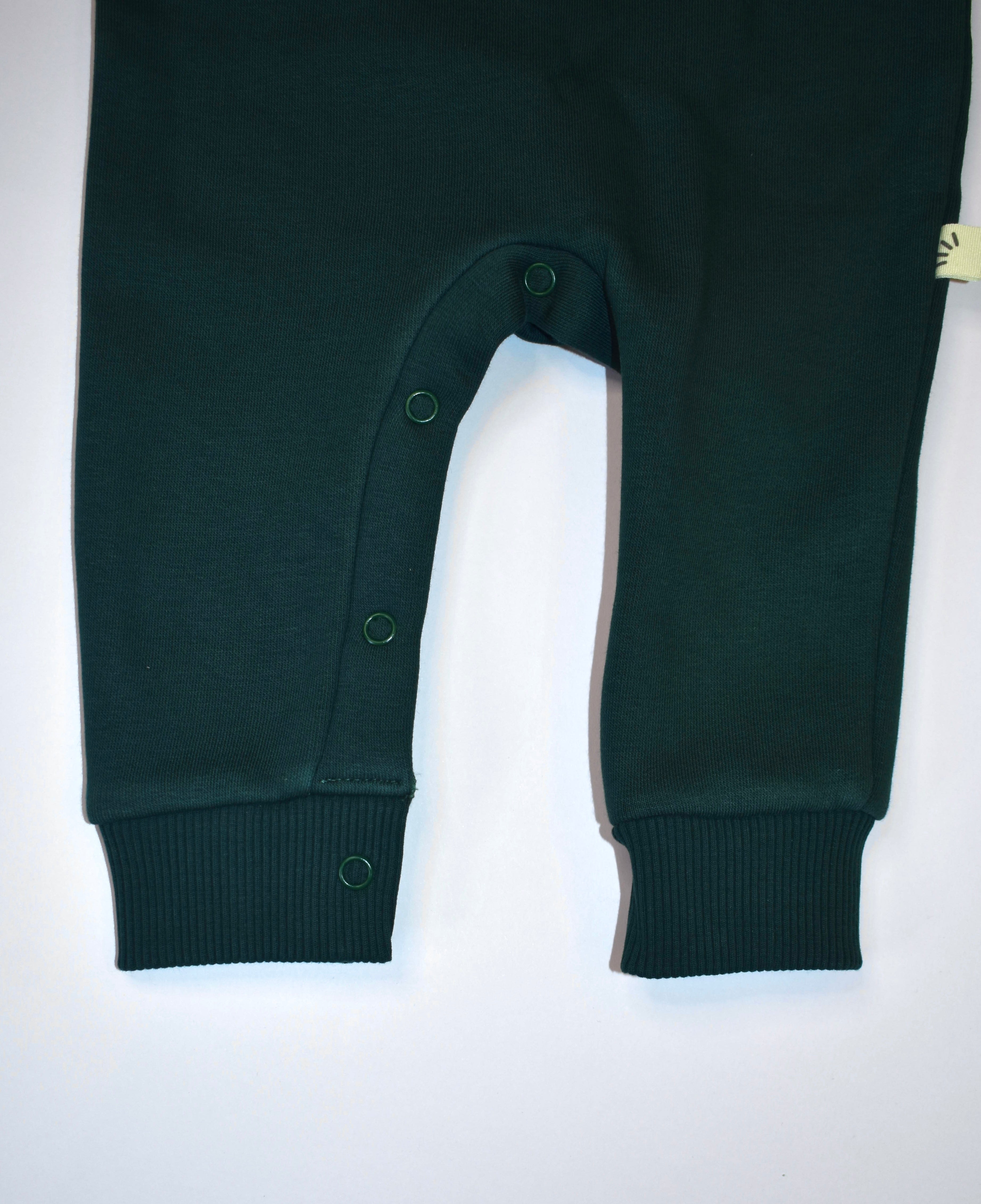 Cotton fleece rompers