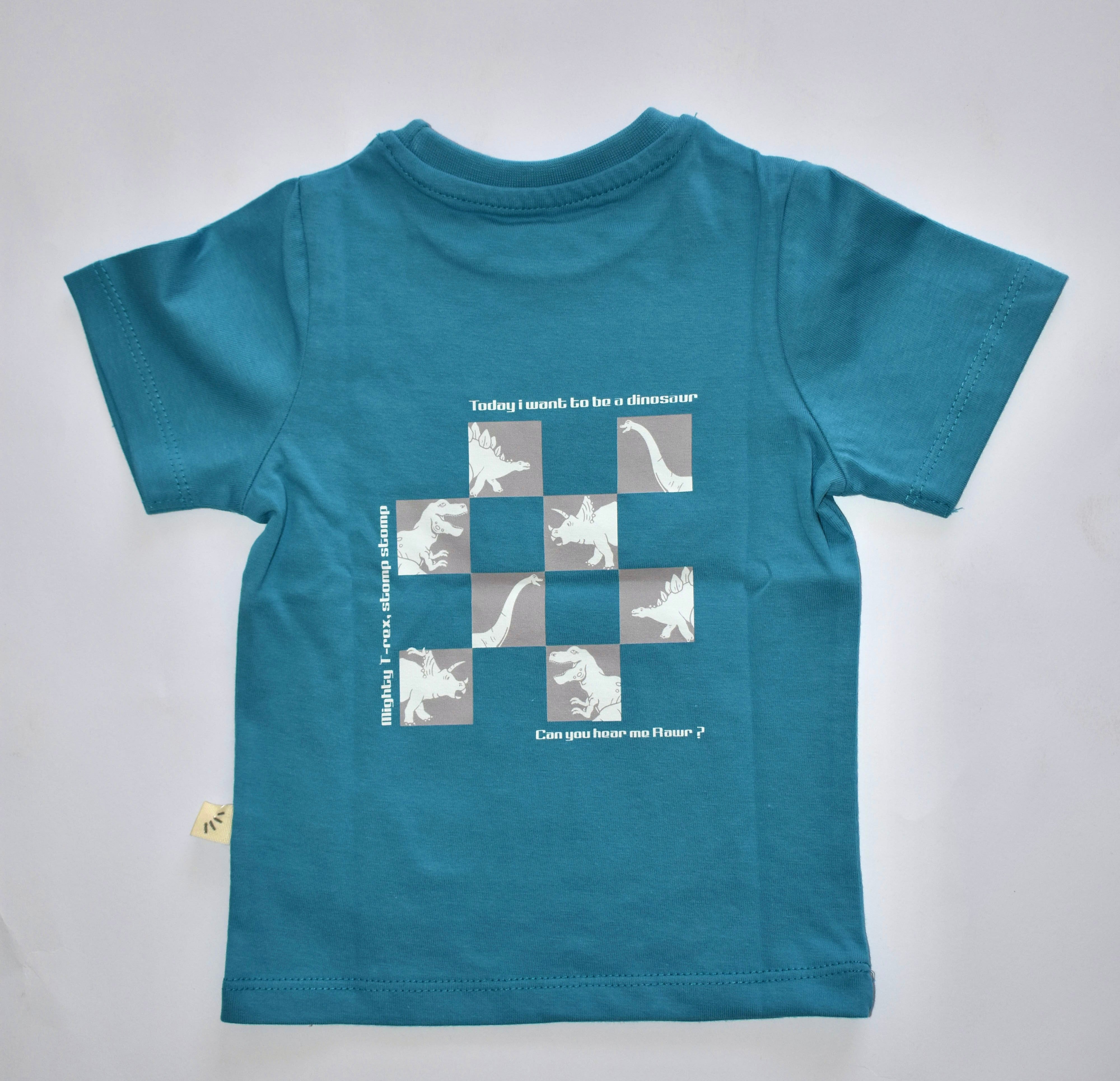 Cotton Jersey Crew Neck T-shirt