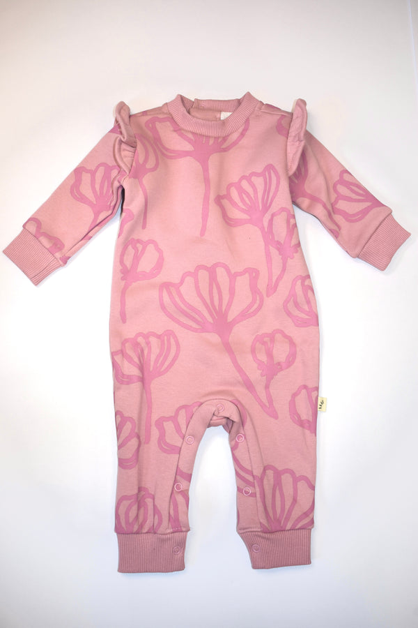 Cotton Fleece Rompers