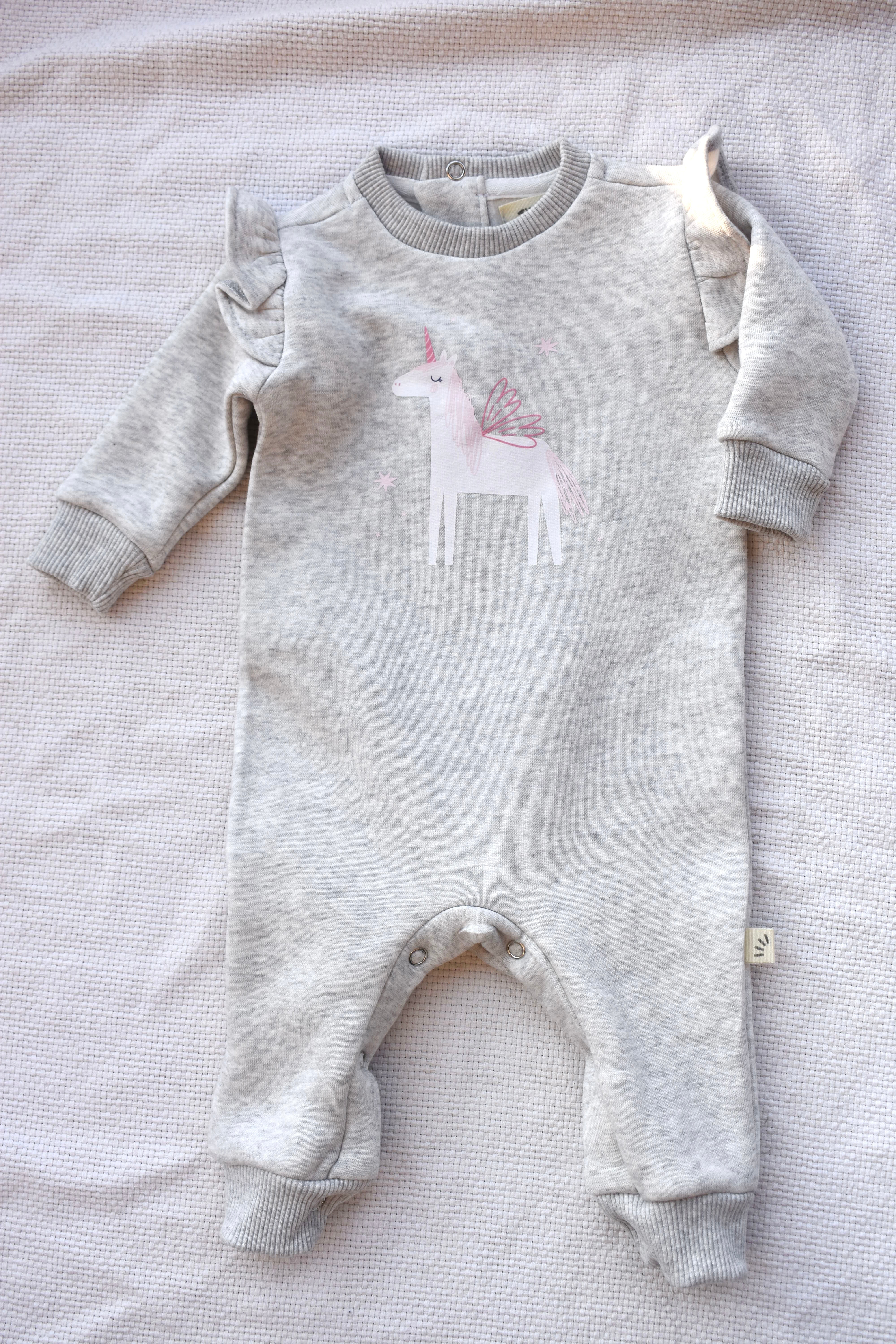 Cotton Fleece Rompers