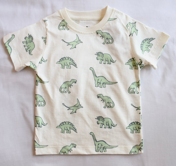 Cotton Jersey Crew Neck T-shirt