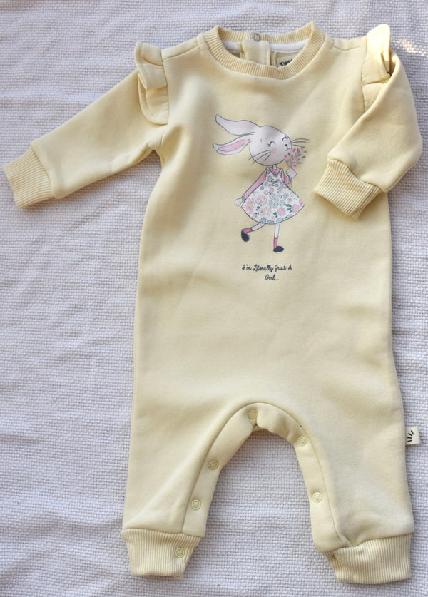 Cotton Fleece Rompers