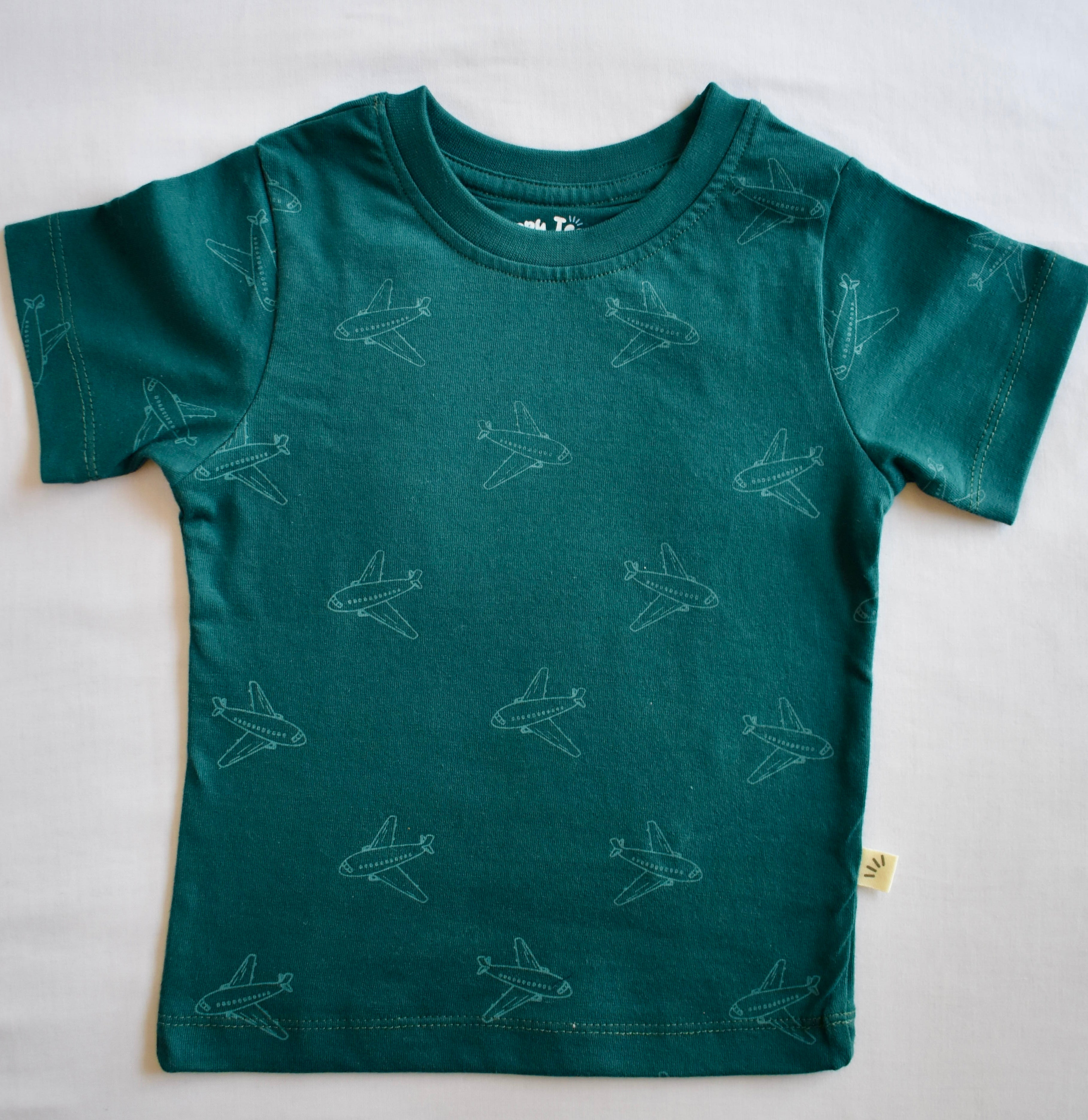 Cotton Jersey Crew Neck T-shirt