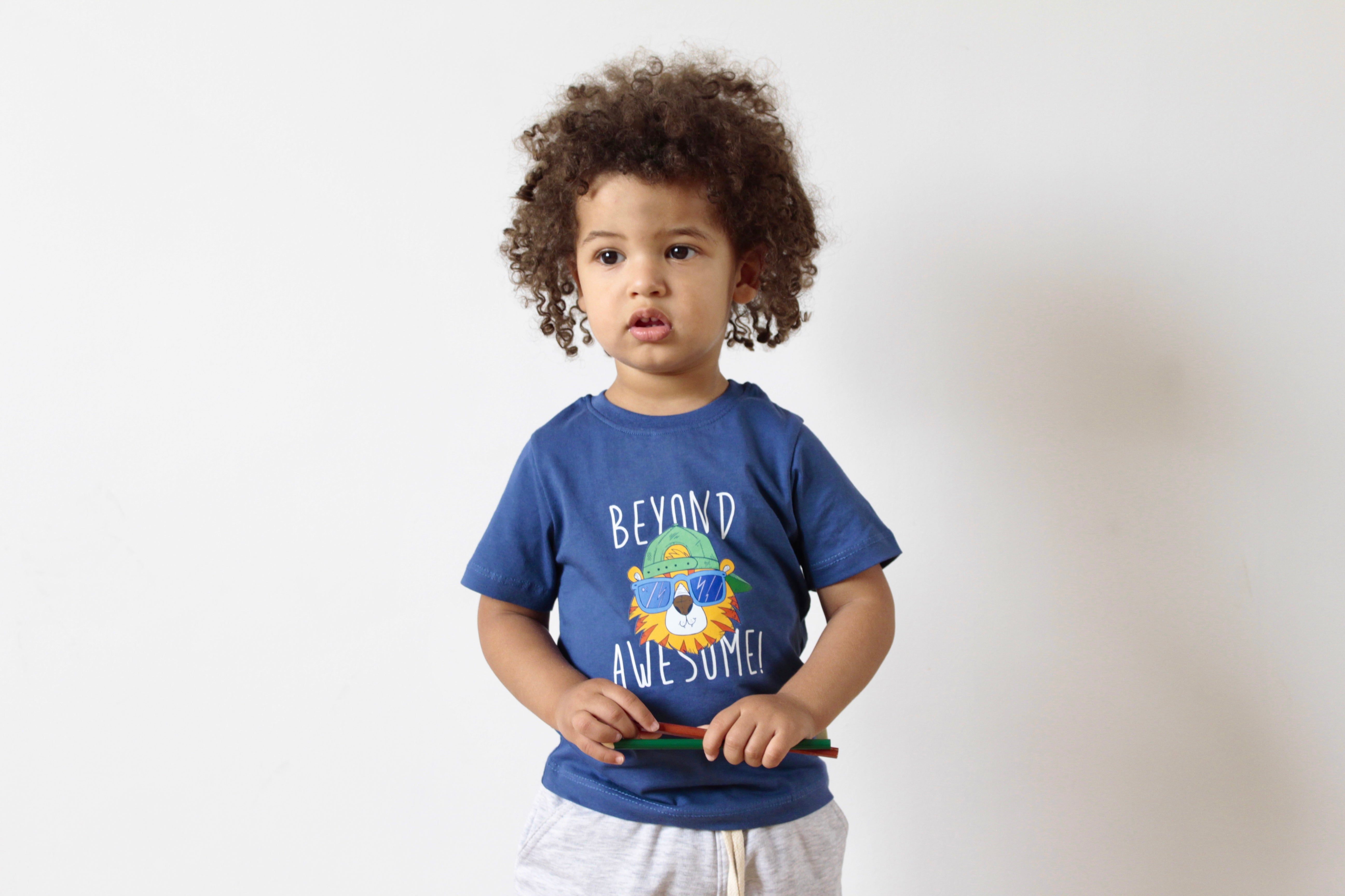 Cotton Jersey Crew Neck T-shirt