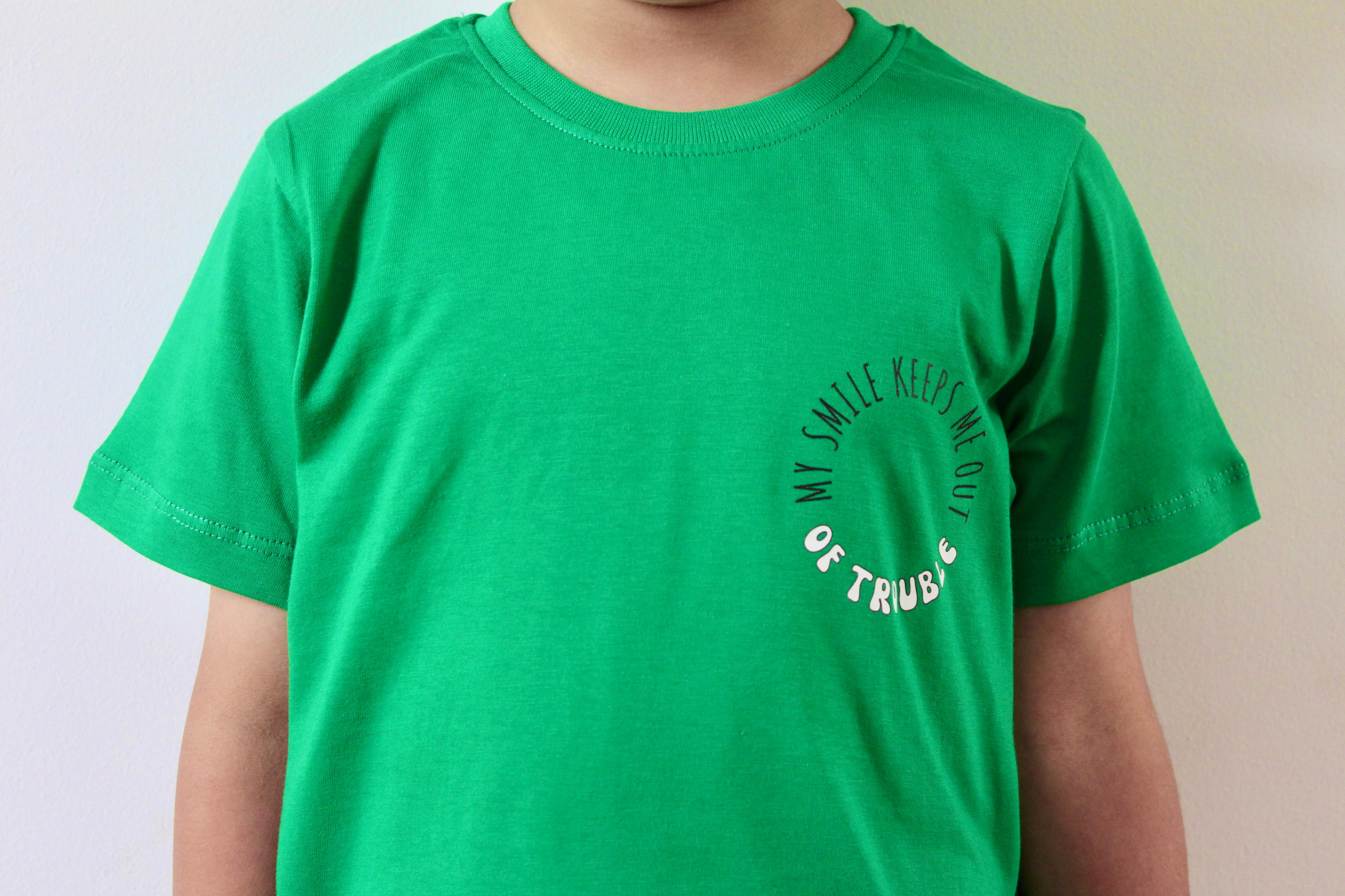 Cotton Jersey Crew Neck T-shirt