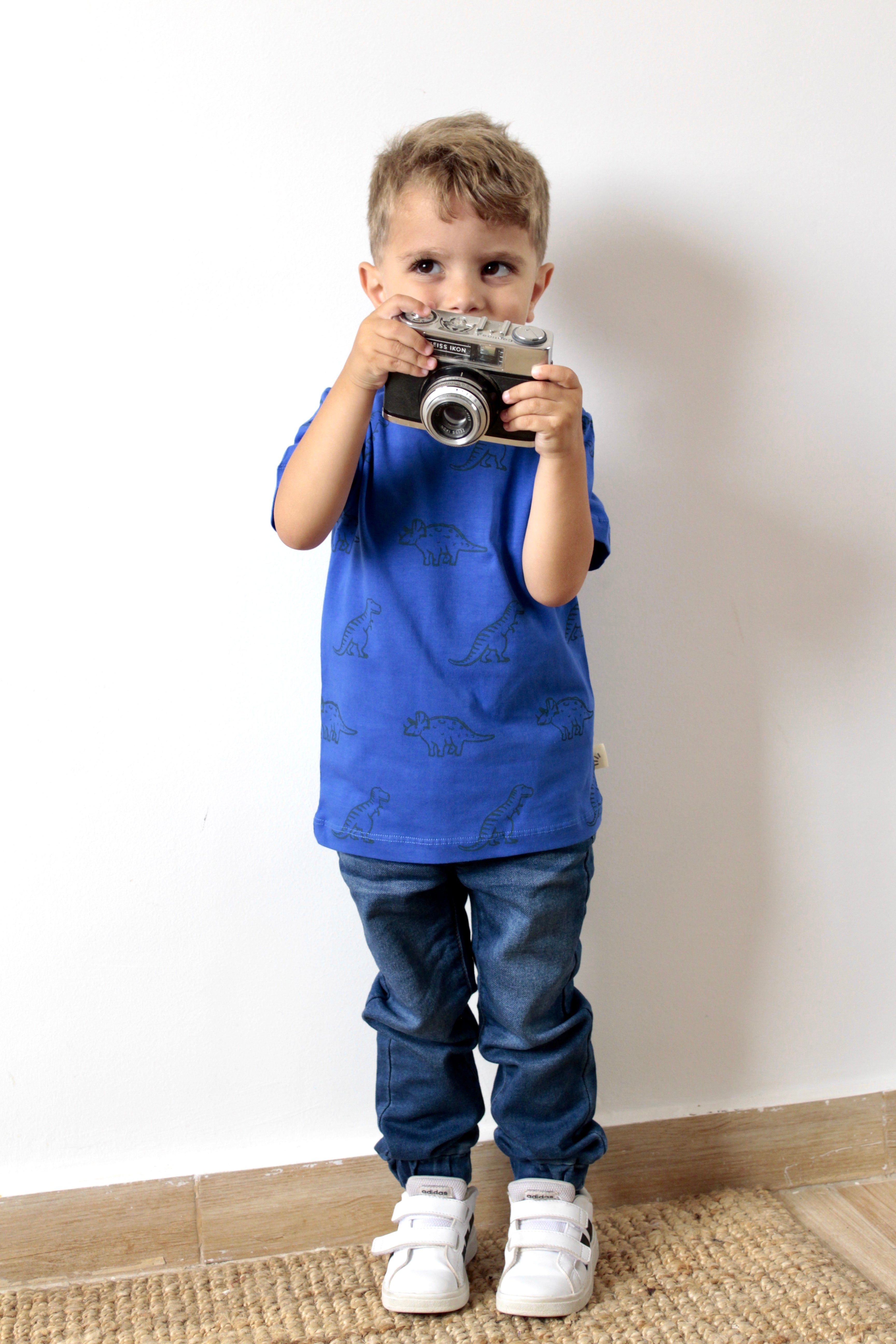 Cotton Jersey Crew Neck T-shirt