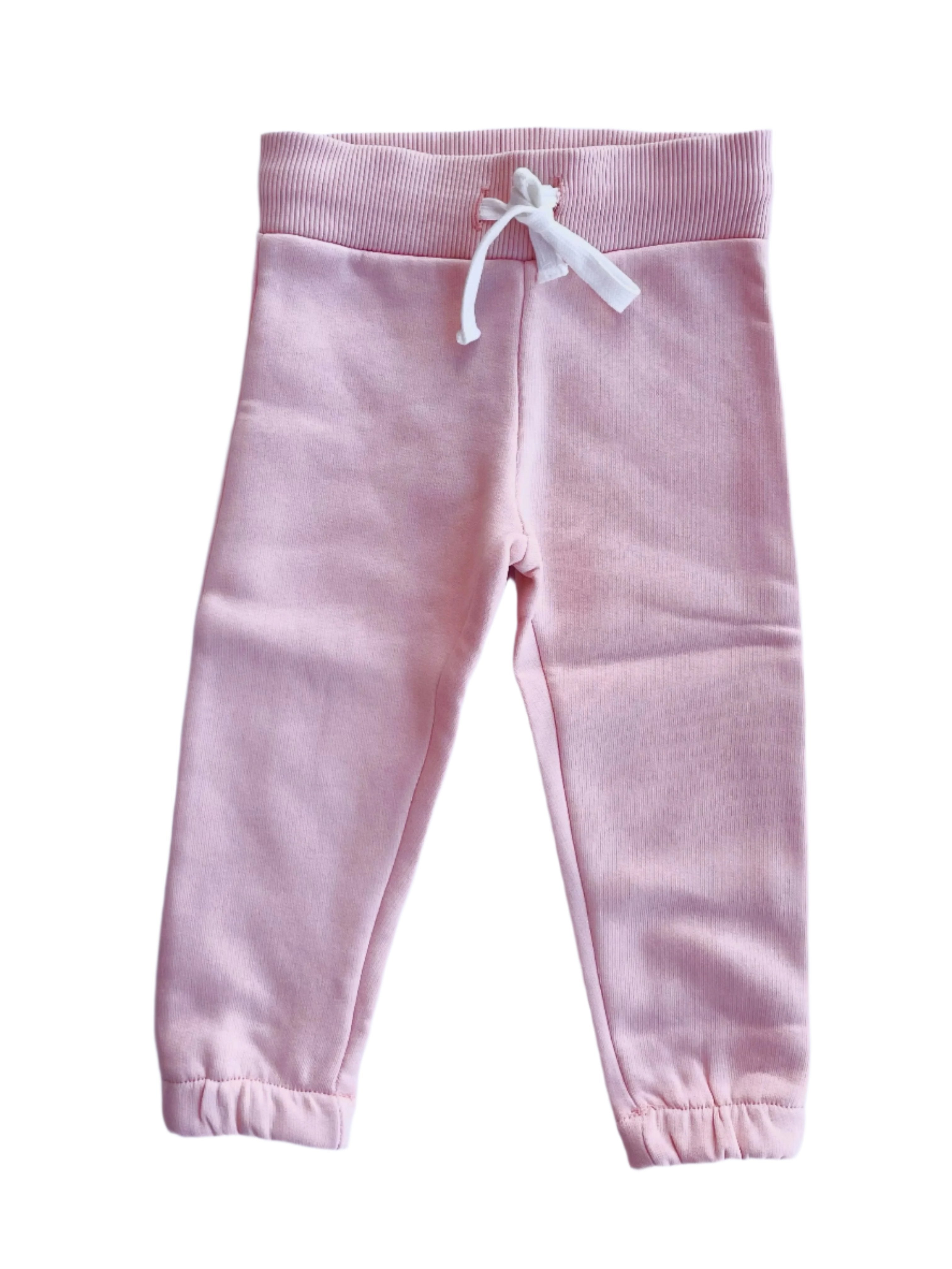 Girls Cotton Fleece Joggers