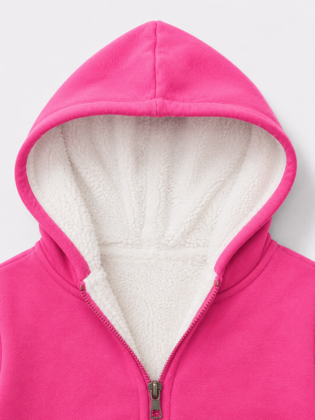 Fur Lined Jacket - Fuchsia