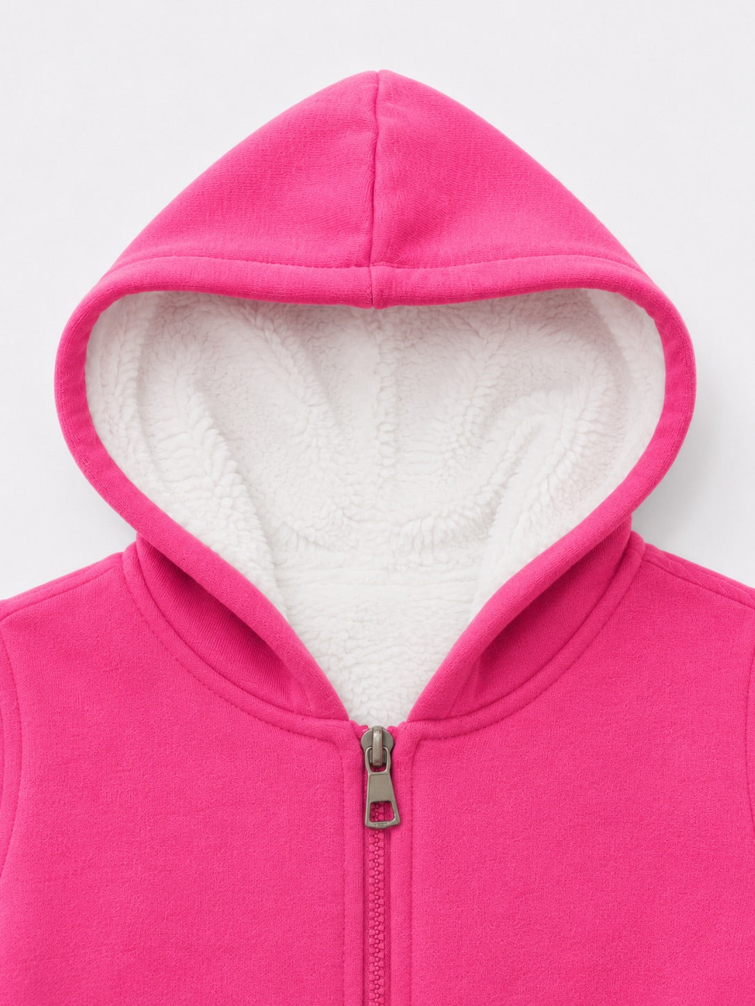 Fur Lined Jacket - Fuchsia
